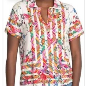 Johnny Was Azzy top size XL